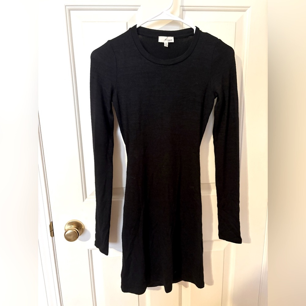 Wilfred Free Black Long Sleeve Dress